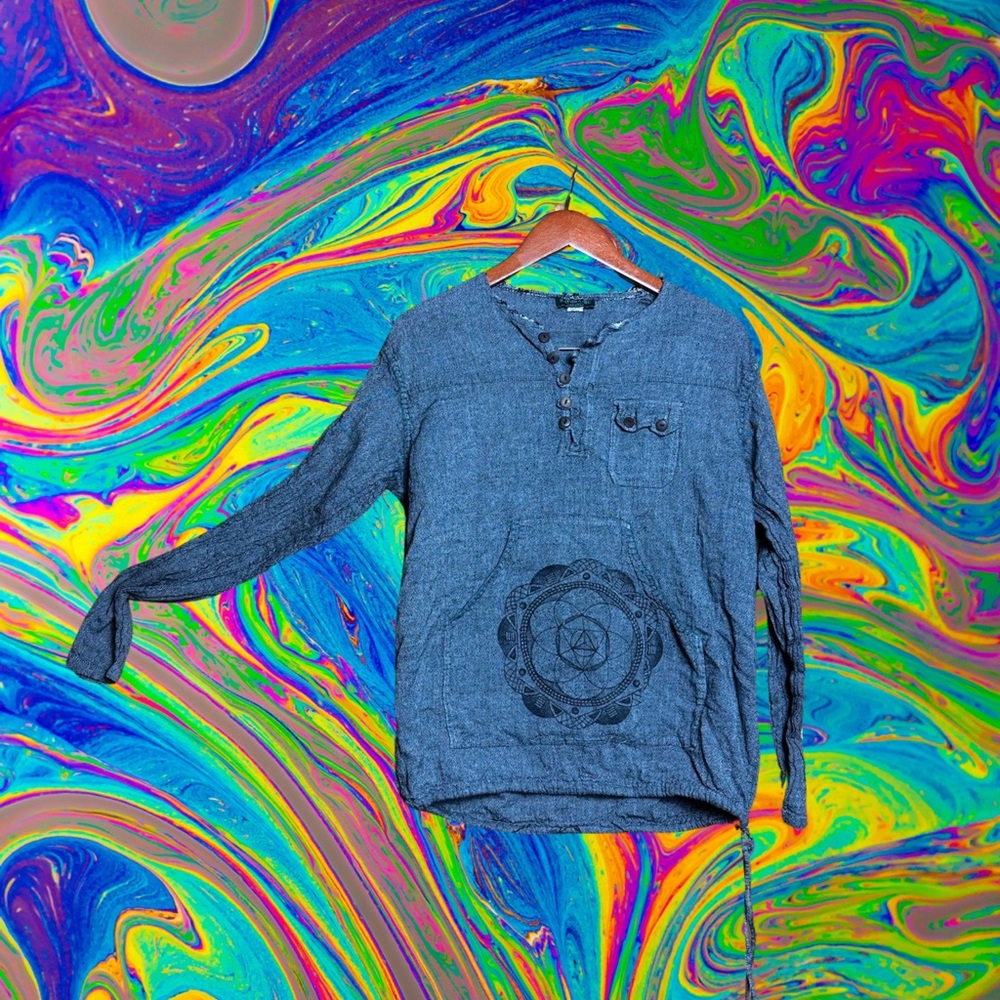 SOLD
Sacred geometry shirt
